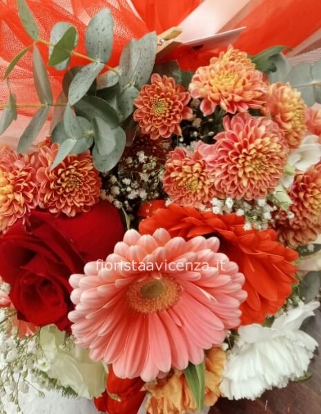 Bouquet Fire Flowers